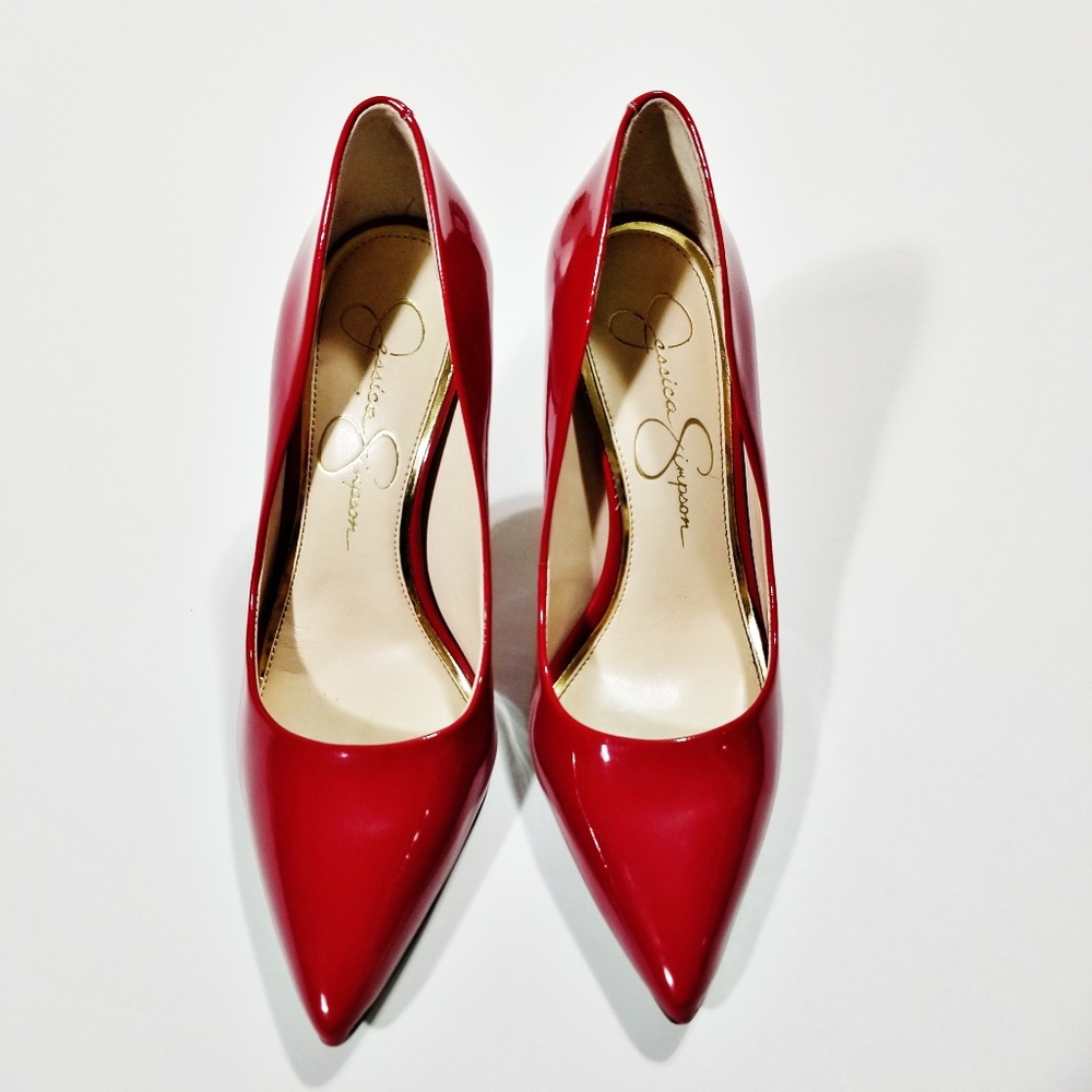 Jessica Simpson Red Pumps